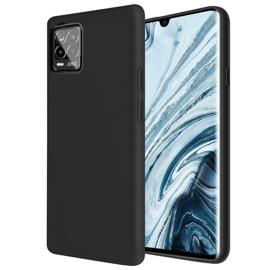 Realme 8 / Realme 8 PRO - Matt TPU Mjuk Skal - Svart