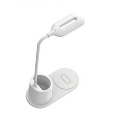 Rebeltec LED-lampa med 10W QI trådlös induktionsladdare - iPhone / Android