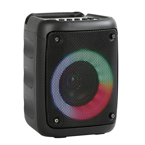 Rebeltec Stage 180 Bluetooth Trådlös Högtalare 18W RGB – FM, TWS, Karaoke, USB & AUX