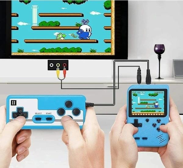 Retro Handhållen Spelkonsol med 400 Klassiska Mario spel 3,0 Tums Skärm Bärbar Videospelkonsol