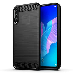 Samsung Galaxy A10 - Flexibel Carbon Mjuk TPU Skal - Svart