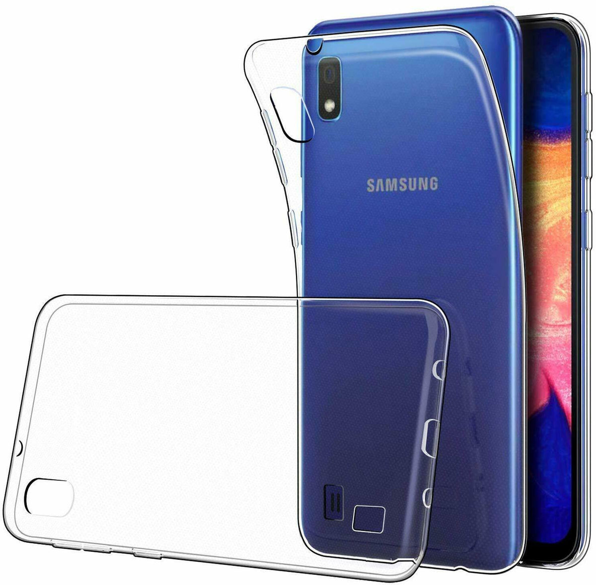 Samsung Galaxy A10 - Transparent 1,8 mm Slim Skal