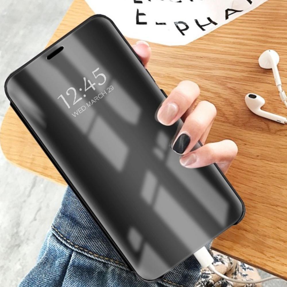 Samsung Galaxy A15 / A15 5G - Smart Clear View Fodral - Svart
