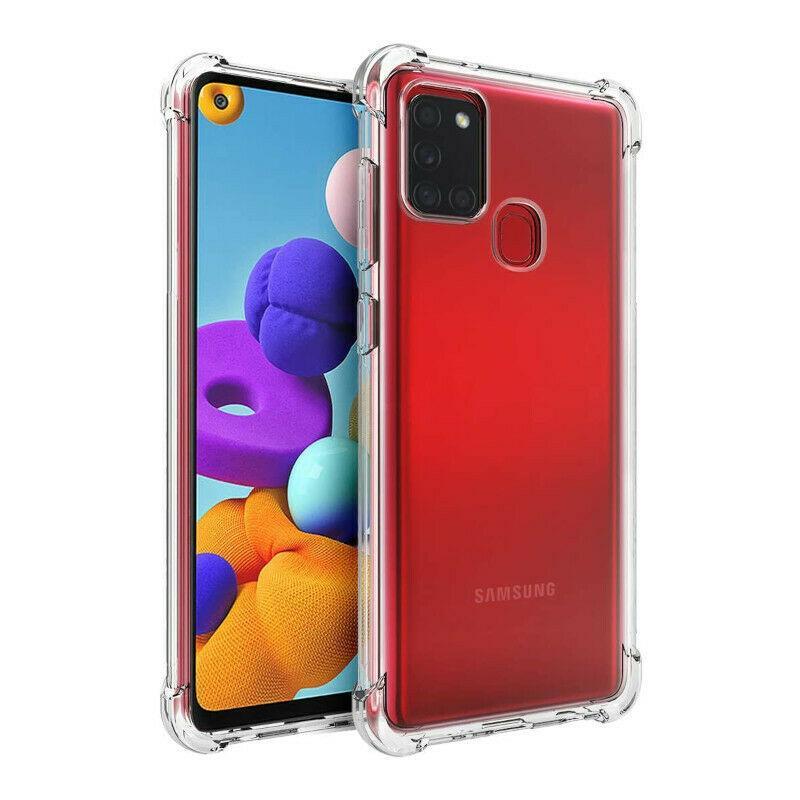 Samsung Galaxy A21s - Bumper Extra Stöttåligt Slim Mjuk Skal