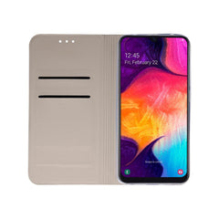 Samsung Galaxy A21s - Smart Skin Mobilplånbok - Guld