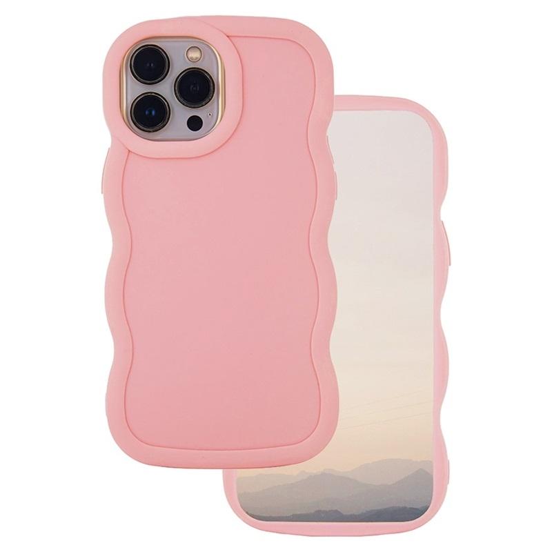 Samsung Galaxy A55 5G - Candy Skyddande Mjuk Ska - Rosa
