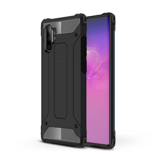 Samsung Galaxy Note 10 - Hybrid Armor Rugged Skal - Svart