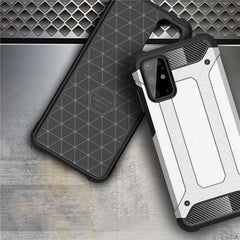 Samsung Galaxy Note 20 - Hybrid Armor Tough Rugged Skal - Blå