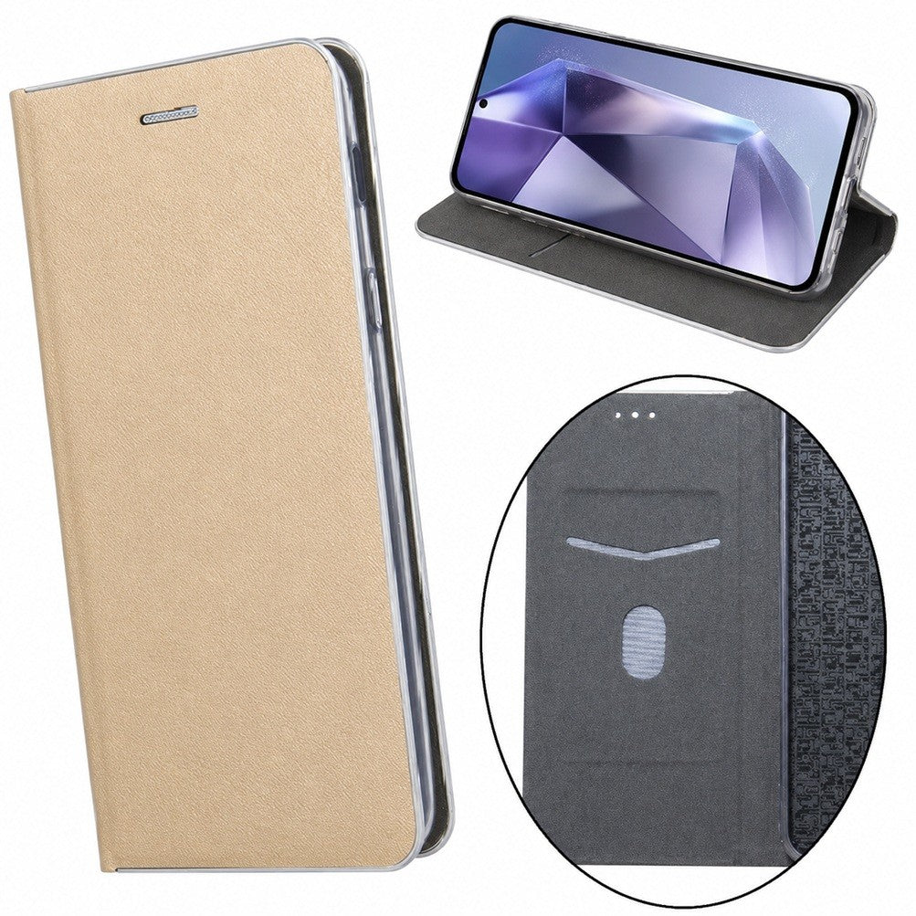 Samsung Galaxy S10e - Smart Venus Mobilplånbok - Guld