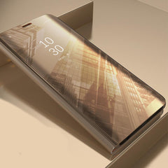 Samsung Galaxy S20 Plus - Smart Clear View Fodral - Guld