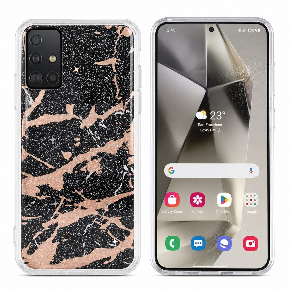 Samsung Galaxy S20 Plus  - Trendy Marmur Skal - Svart