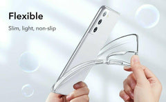 Samsung Galaxy S21 Plus 5G - Transparent Mjuk TPU Slim Skal