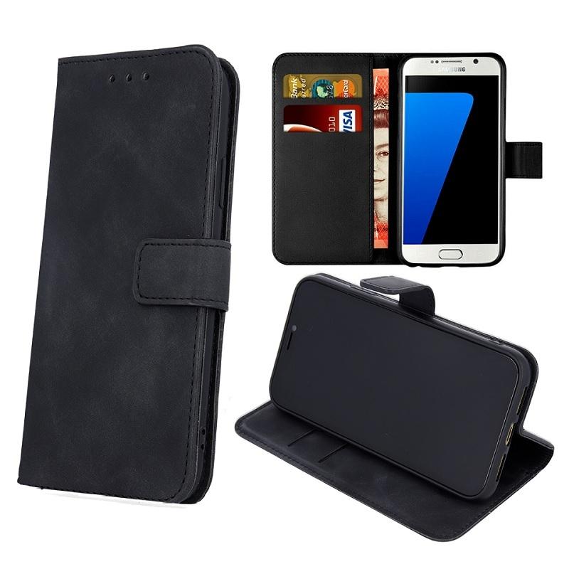 Samsung Galaxy S21 / S21 5G - Book Case Fodral Mobilplånbok Svart