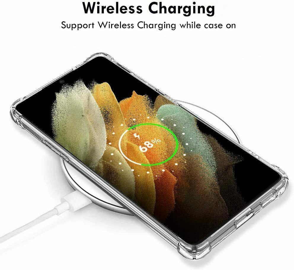 Samsung Galaxy S22 Ultra 5G Bumper Extra Stöttåligt Mjuk Skal