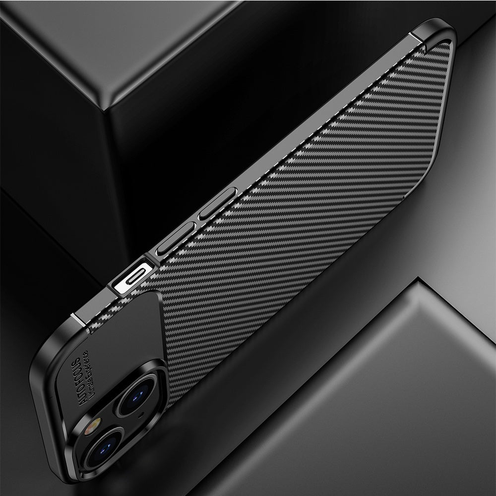 Samsung Galaxy S25 Edge - Carbon Black Extra Stöttåligt Slim Mjuk Skal