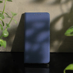 Samsung Galaxy S25 FE - Smart Magnet Mobilplånbok - Marinblå