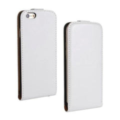 Samsung Galaxy S4 - DeLuxe Leather Fodral - Vit