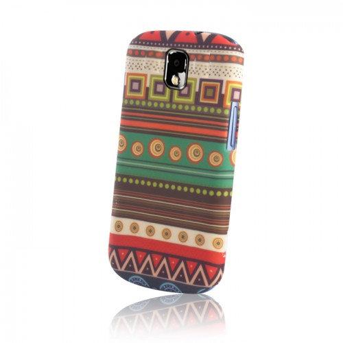 Samsung Galaxy S5 Fancy Band Silikonbelagd Plastskal