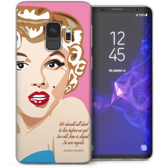 Samsung Galaxy S9 - Caseflex Elegant Skal Bakstycket