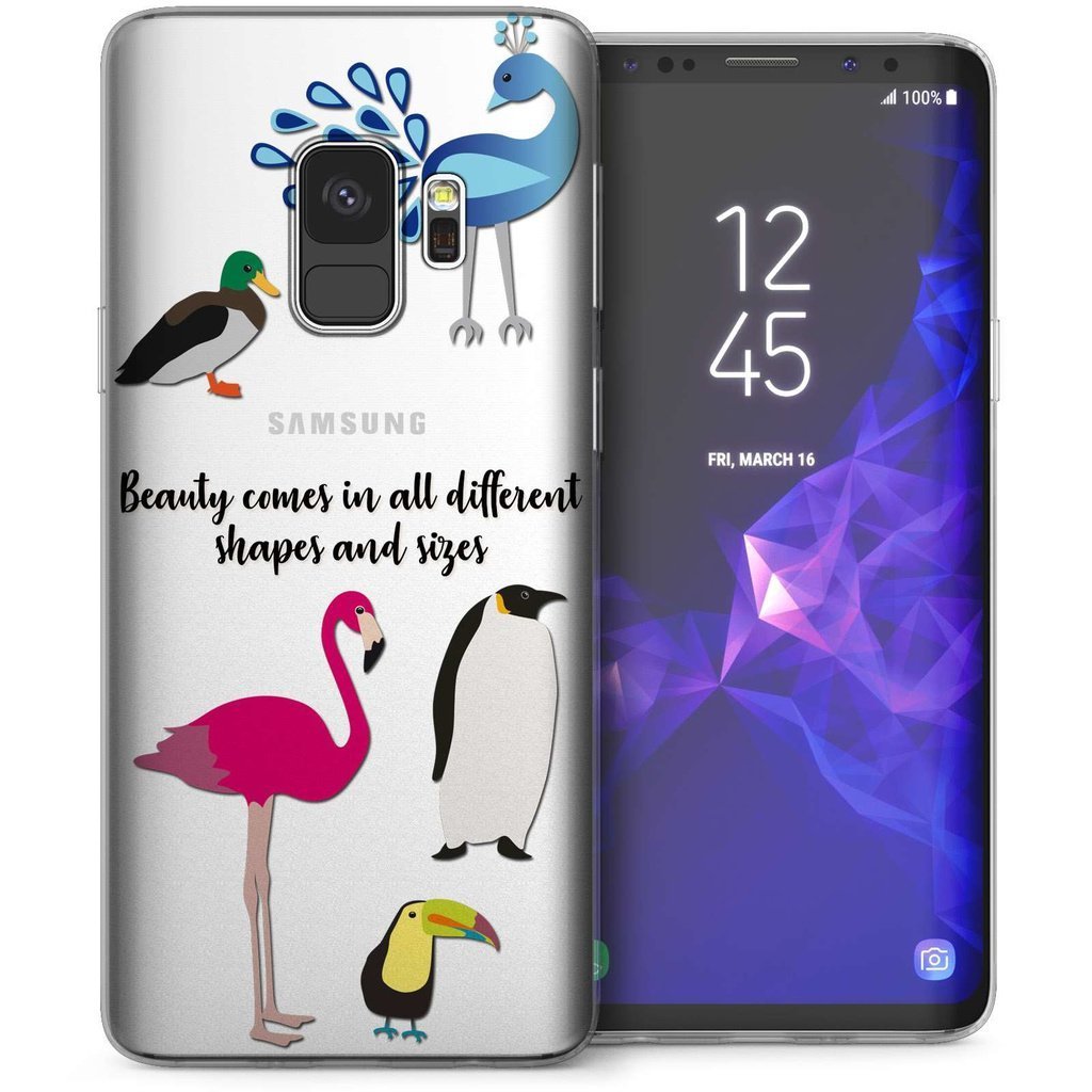 Samsung Galaxy S9 - Caseflex Elegant Skal Bakstycket