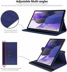 Samsung Galaxy Tab A9 Plus 11" - Fodral 360° Roterbar - Mörkblå