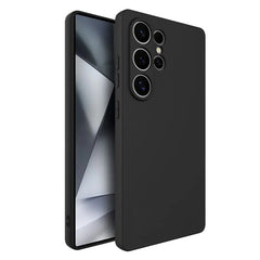 Silicon Skal för Samsung Galaxy S26 Ultra - TPU Mjuk - Svart