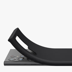 Silicon Skal för Samsung Galaxy S26 Ultra - TPU Mjuk - Svart