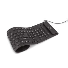 Silikon Tangentbord Vikbart Vattentätt / Dammtätt - USB-kontakt