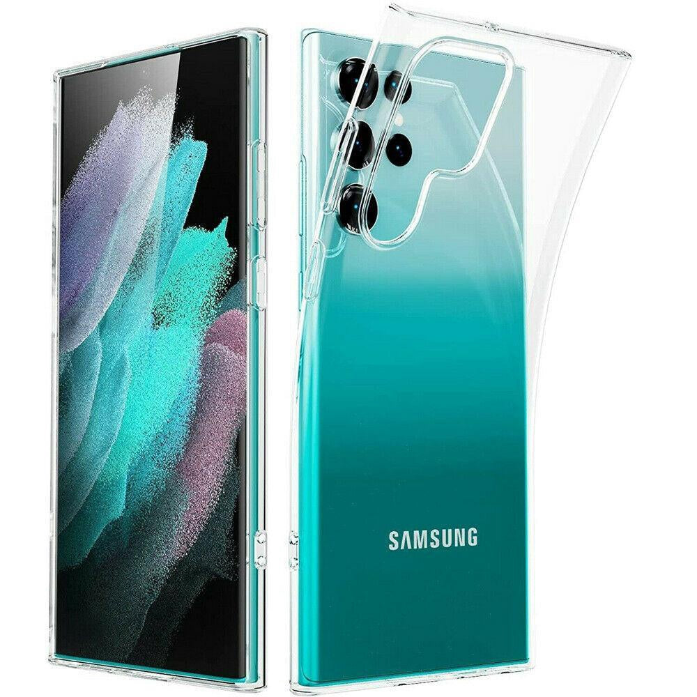 Skyddsskal Samsung Galaxy S23 Ultra Transparent Mjuk TPU
