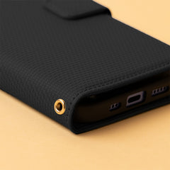 Smart Triangle iPhone 18 Pro / iPhone 17 Pro Plånboksfodral – Svart