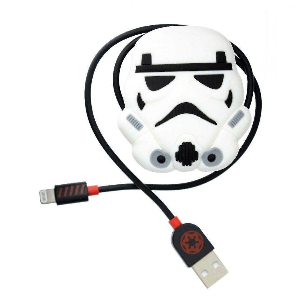 Star Wars Stormtrooper Lightning kabel för iPhone iPad iPod