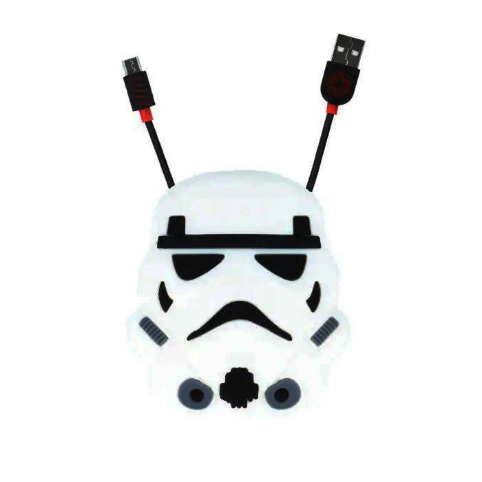 Star Wars Stormtrooper Micro USB kabel för Android Mobiltelefon