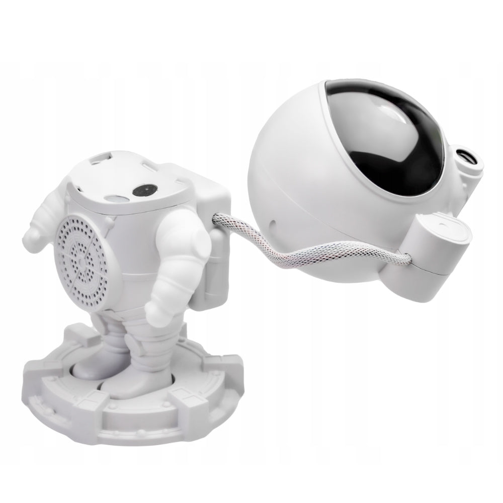 Stjärn-/galaxprojektor Astronaut RGB med Bluetooth-högtalare & Fjärrkontroll