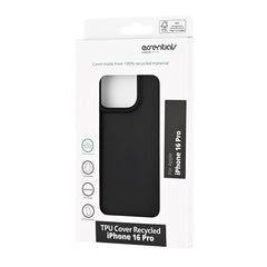 TPU Skal för iPhone 16 Pro – Slimmat Skyddsfodral 100% Återvunnet Svart