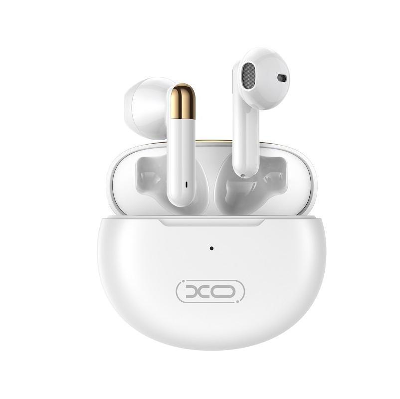 TWS Airpods BT 5.1 Bluetooth Hörlurar med laddbox XO - Vit