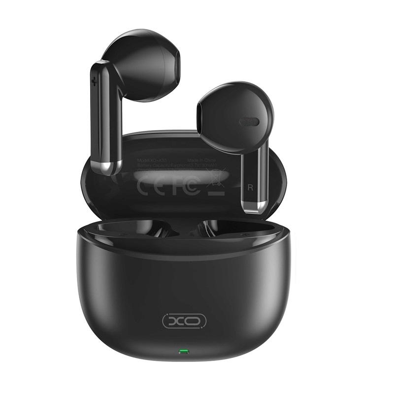 TWS Airpods BT 5.3 Stereo Hörlurar med laddbox XO - Svart