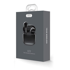TWS Airpods BT 5.3 Stereo Hörlurar med laddbox XO - Svart