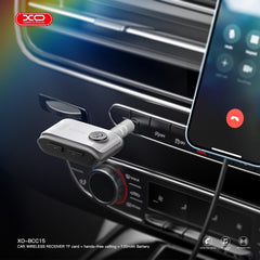Trådlös mottagare ljud Bluetooth-sändare handsfree-samtal XO