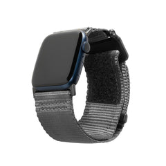 UAG Active Armband för Apple Watch 45/44/42mm – Nylonrem Dark Grey
