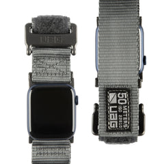 UAG Active Armband för Apple Watch 45/44/42mm – Nylonrem Dark Grey