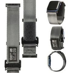 UAG Active Armband för Apple Watch 45/44/42mm – Nylonrem Dark Grey