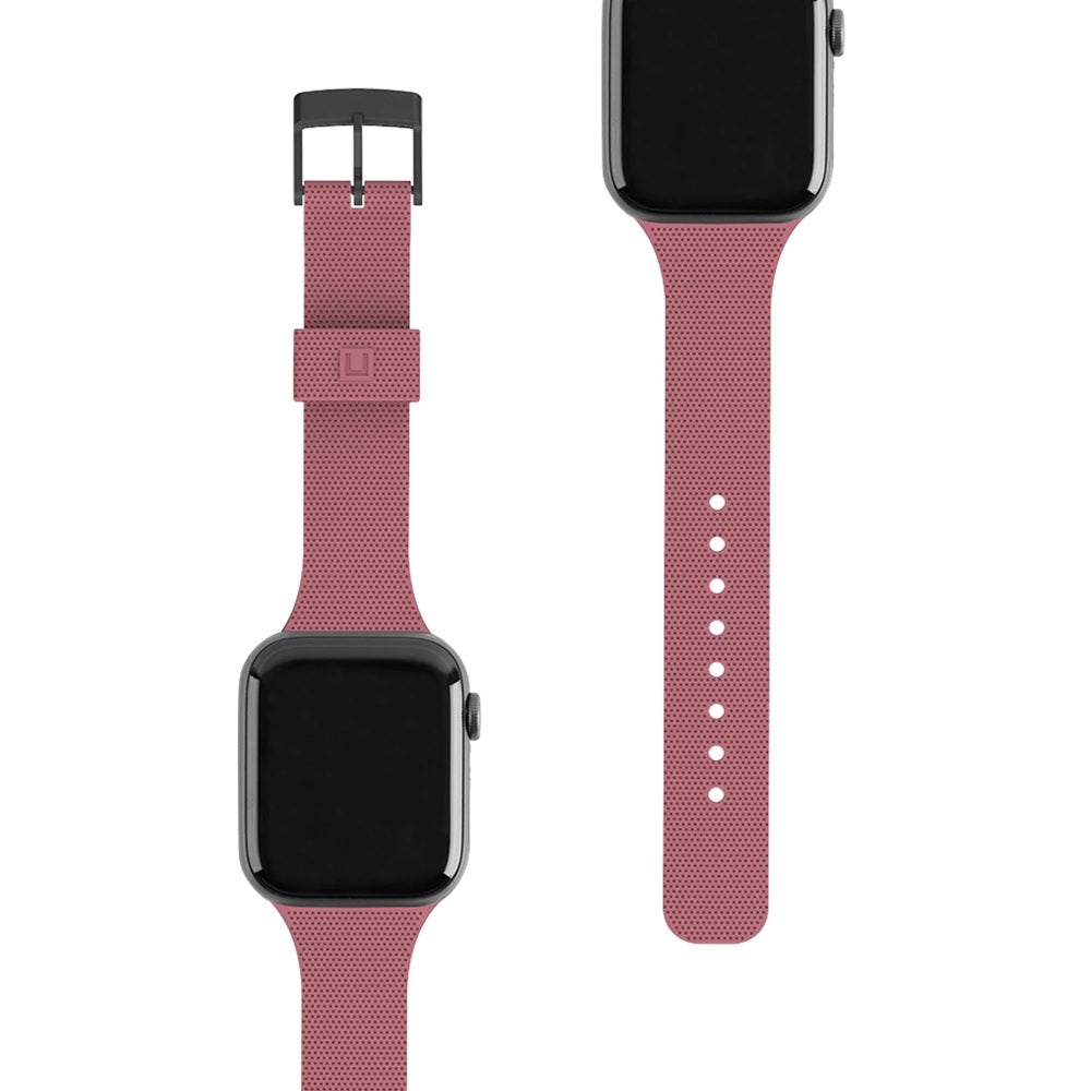 UAG Aurora Armband för Apple Watch 45/44/42mm – Silikon Dustyrose