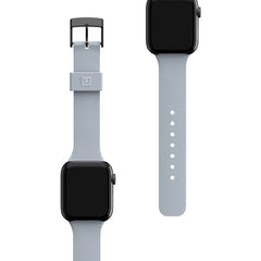 UAG Aurora Armband för Apple Watch 45/44/42mm – Silikon Soft Blue