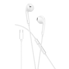 USB-C / TYP-C Kontakt In-Ear Hörlurar med Mikrofon Samsung /Android