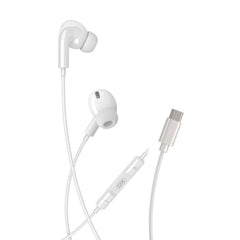 USB-C / TYP-C Kontakt In-Ear Hörlurar med Mikrofon Samsung /Android