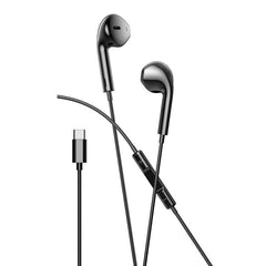 USB-C / TYP-C Kontakt In-Ear Hörlurar med Mikrofon Samsung /Android