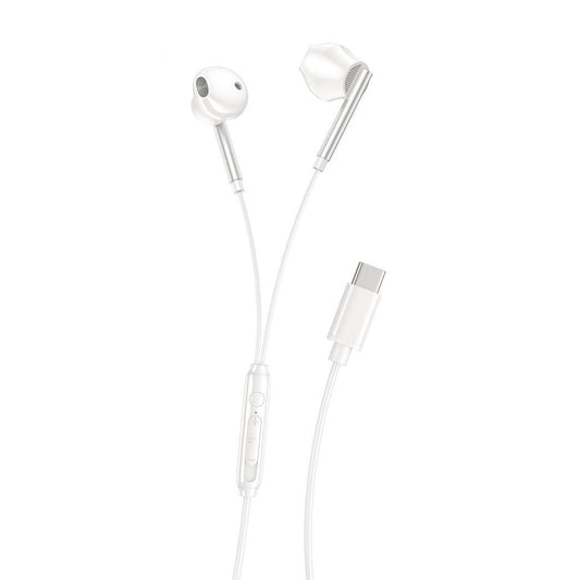 USB-C / TYP-C Kontakt In-Ear Hörlurar med Mikrofon Samsung /Android