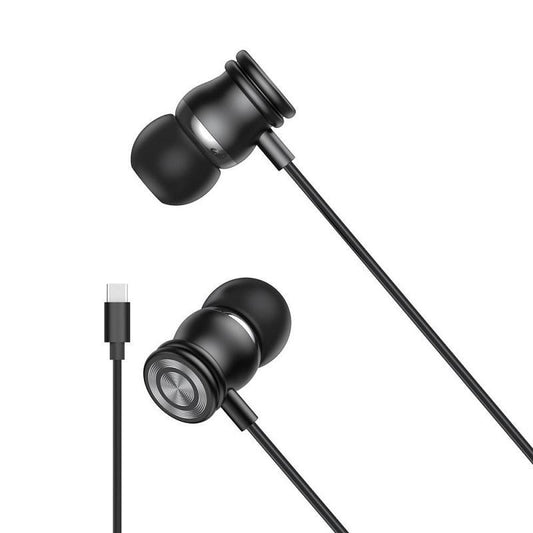 USB-C / TYP-C Kontakt In-Ear Hörlurar med Mikrofon, Samsung - Svart