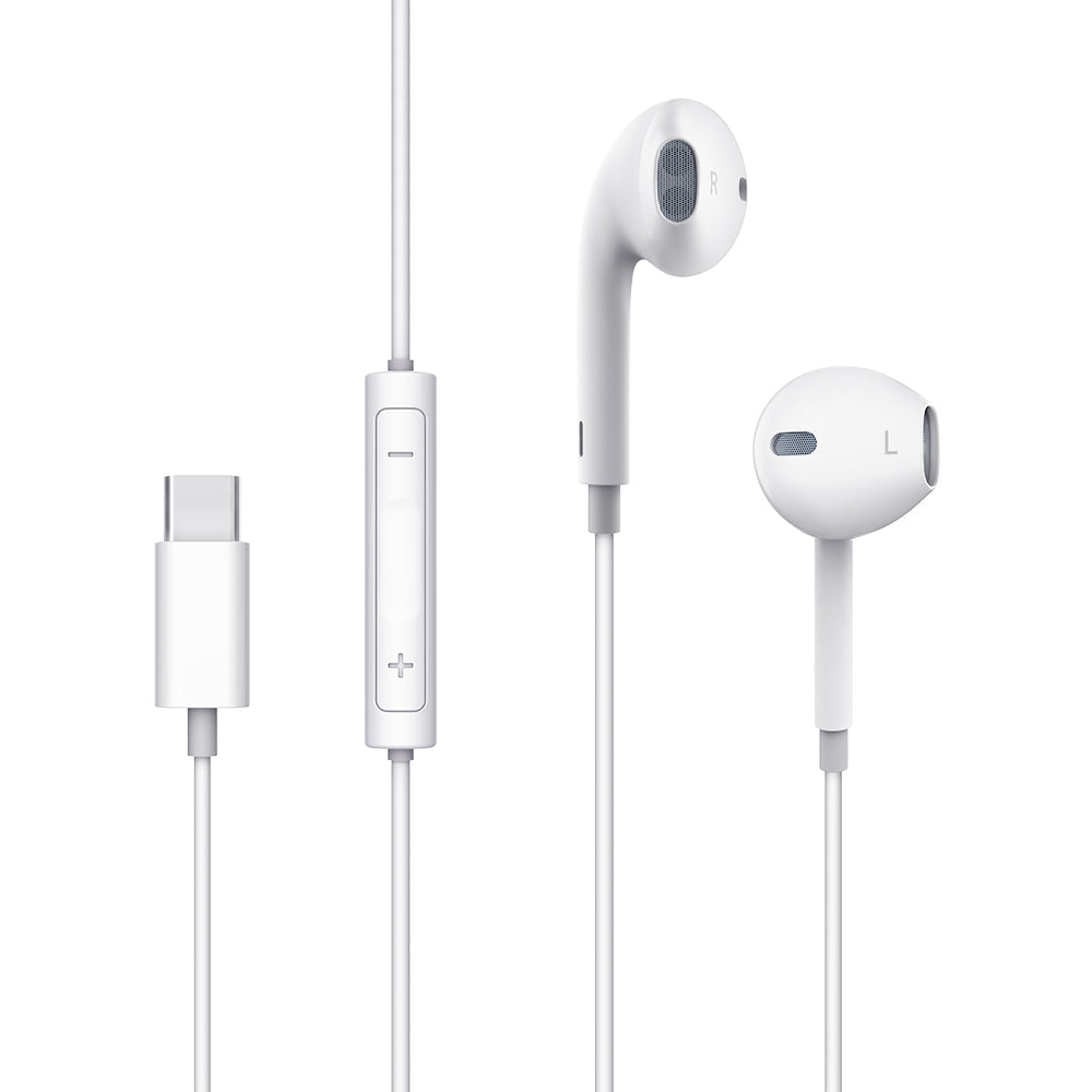 USB-C hörlurar för Samsung, iPhone och Mobil med USB-C Kontakt