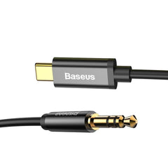 USB-C till 3,5 mm AUX-ljudkabel Universal Baseus Yiven M01 -1.2m